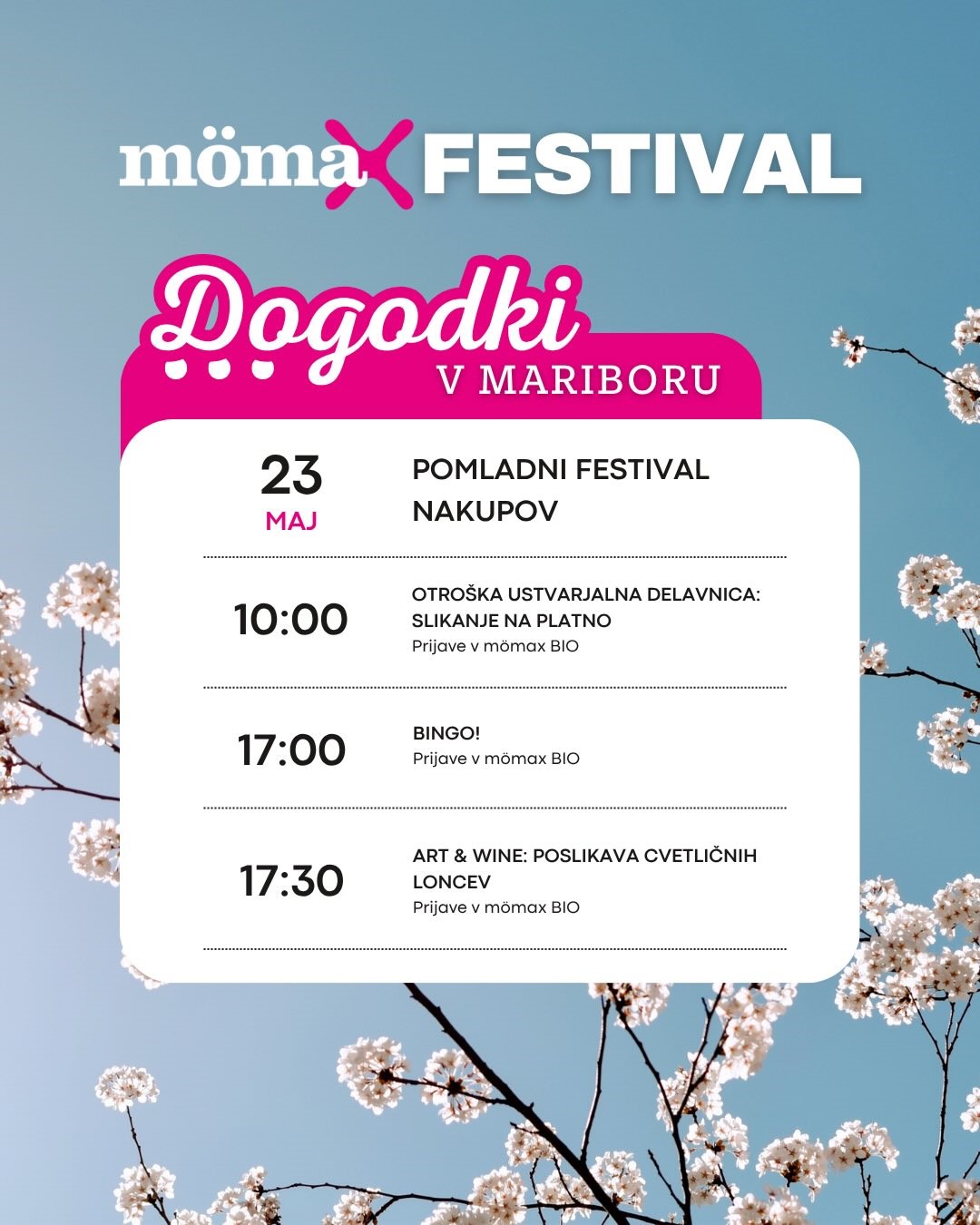 mömax Bingo l Maribor festival nakupov
