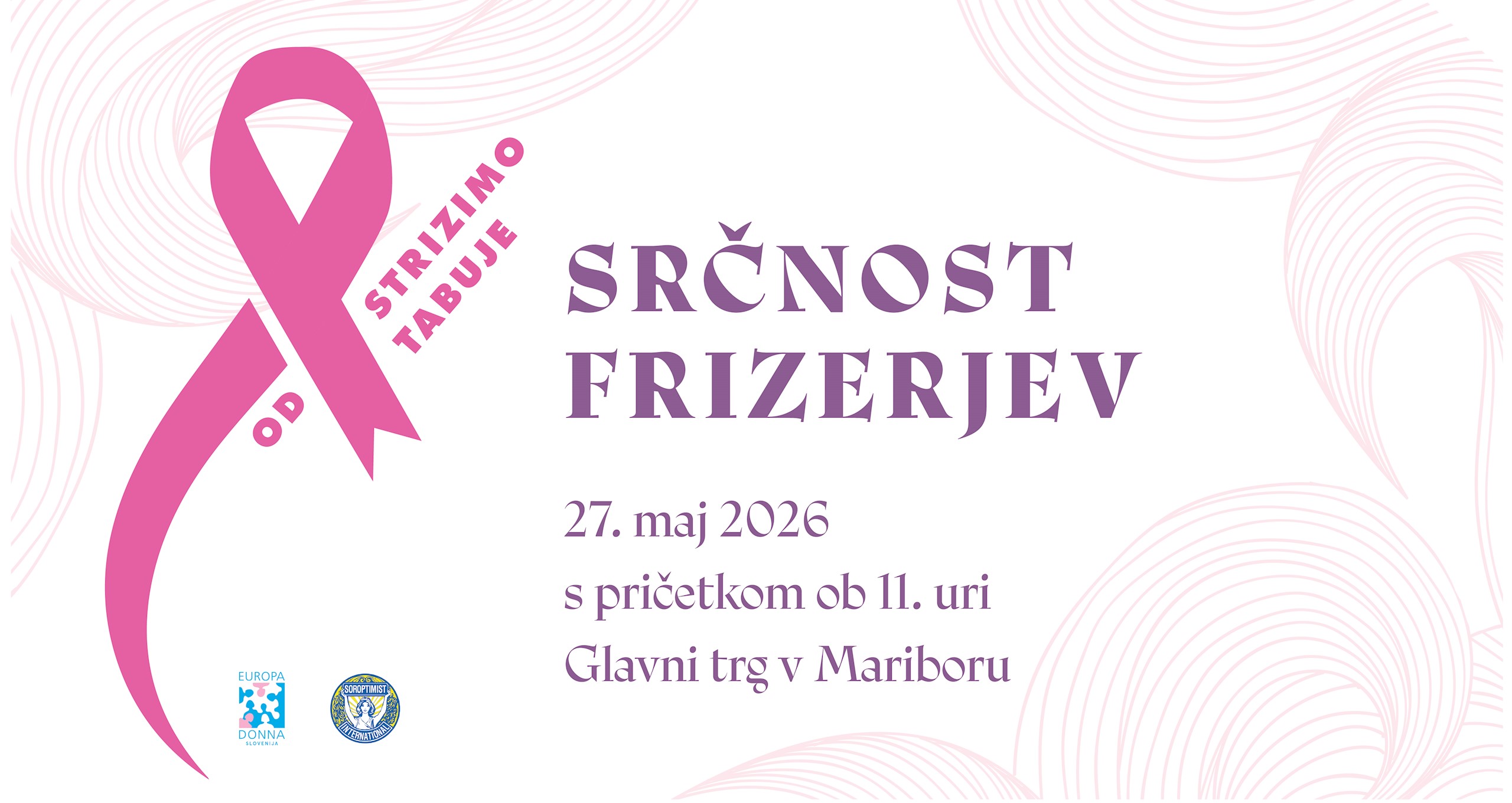 Humanitarni dogodek »Srčnost frizerjev - Odstrizimo tabuje«