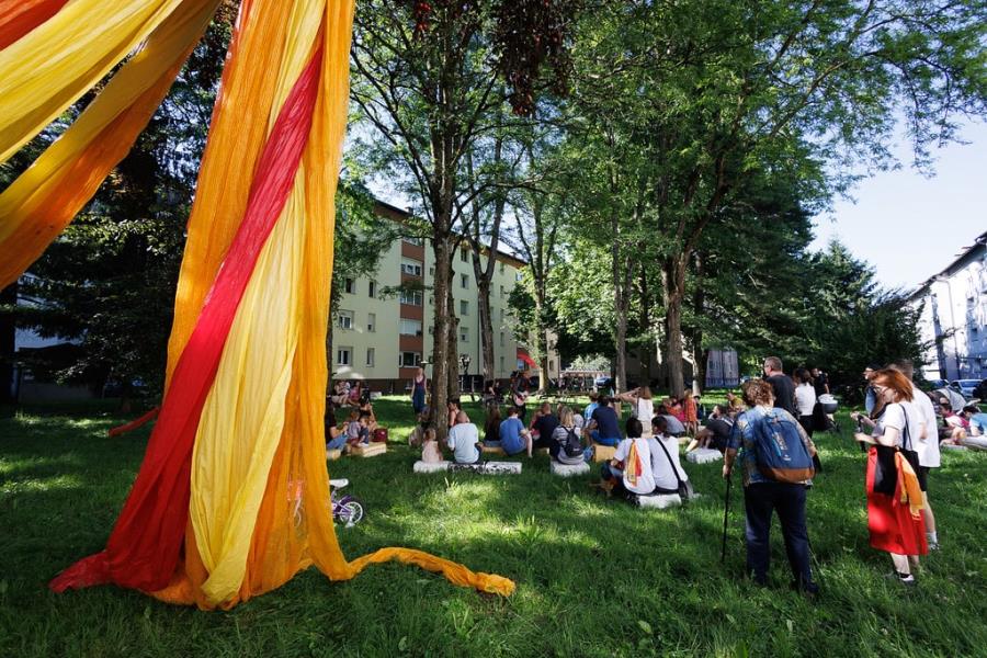 Razigrana sobota na Doživljajskem igrišču