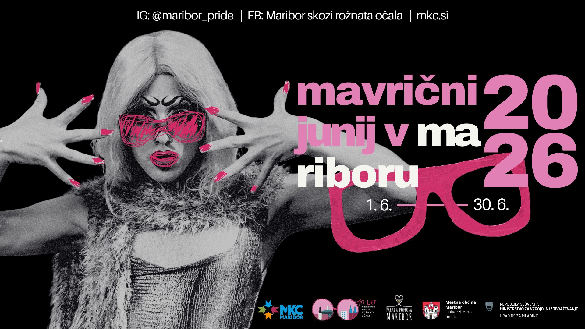 Mavrični junij v Mariboru
