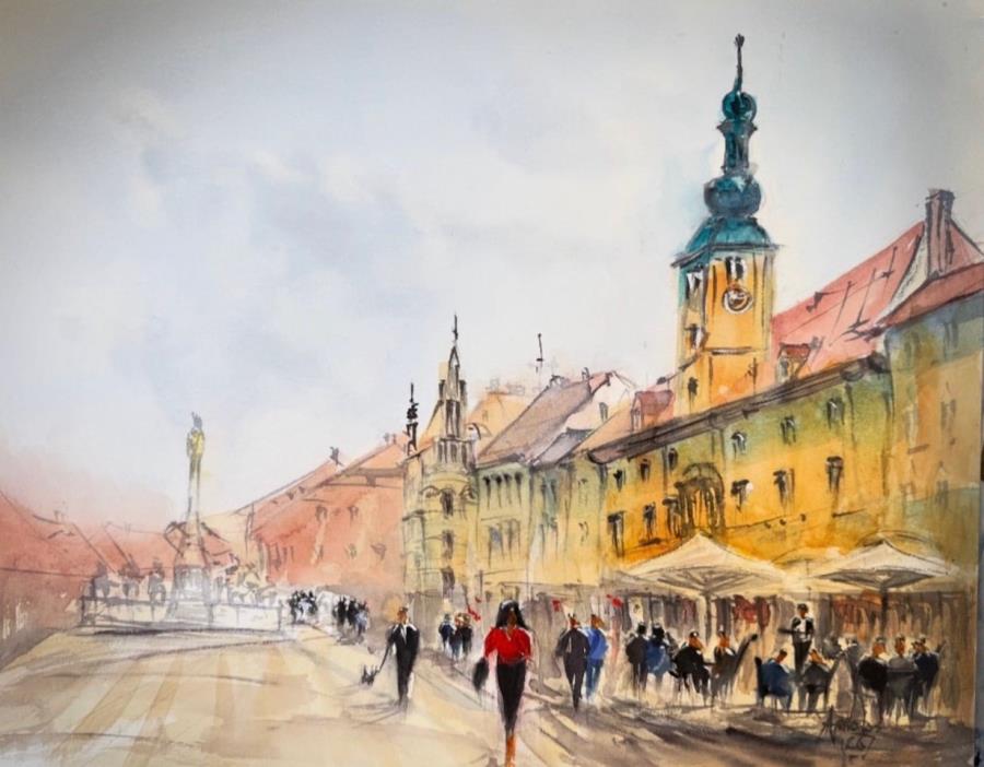 Razstava akvarelov Razstava akvarelov