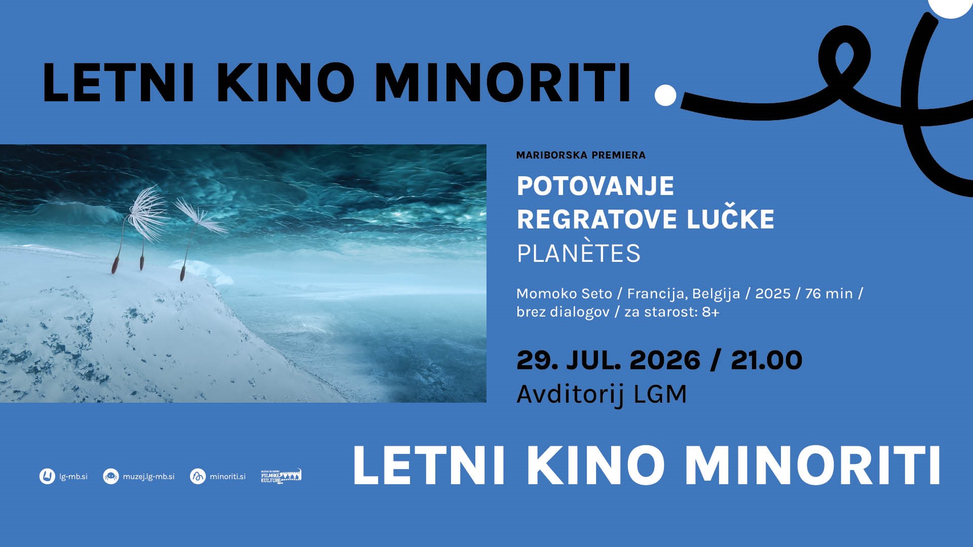 Letni kino Minoriti: Potovanje regratove lučke (Planètes) Letni kino Minoriti: Potovanje regratove lučke (Planètes)