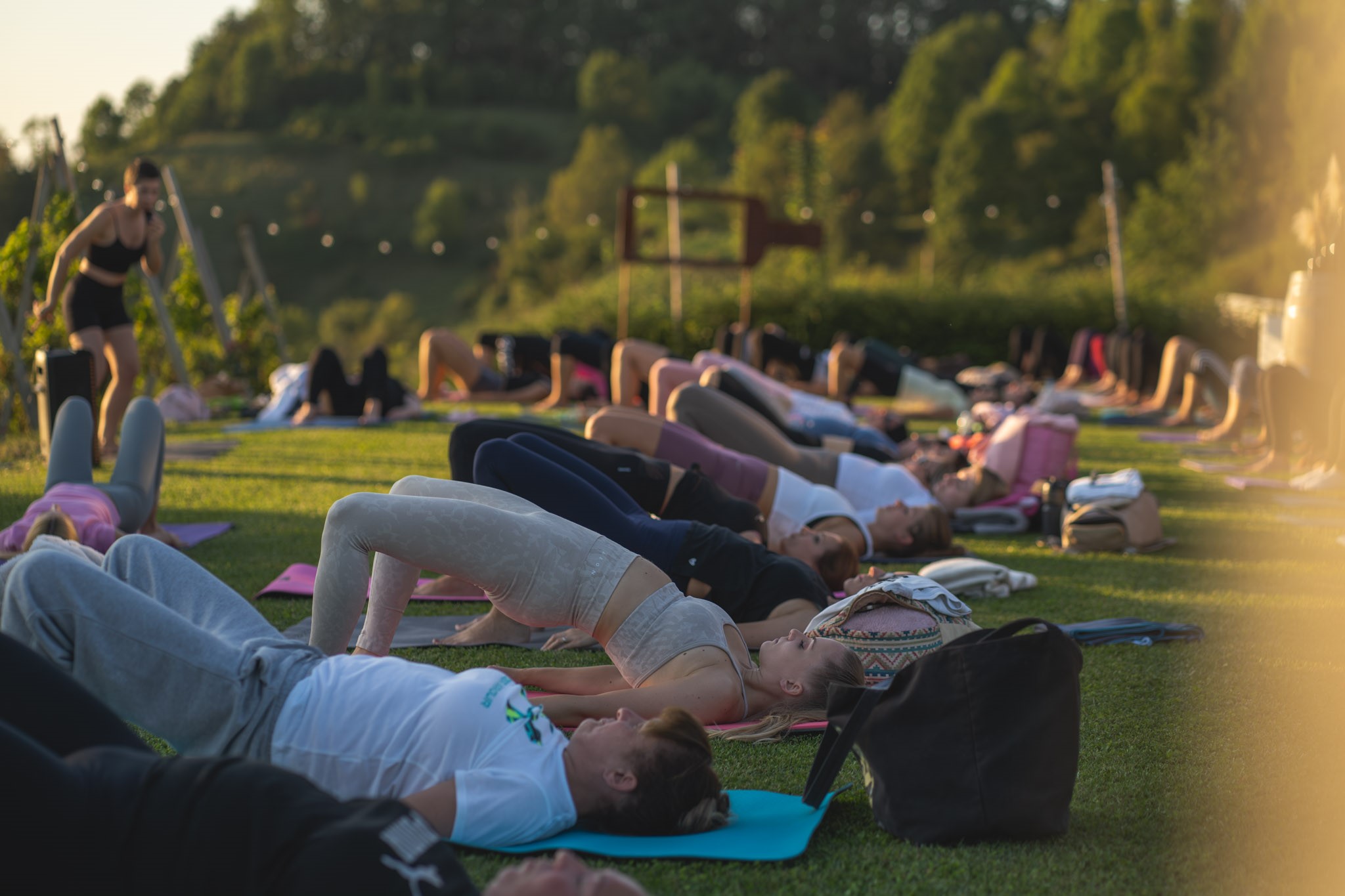 Joga in meditacija na prostem