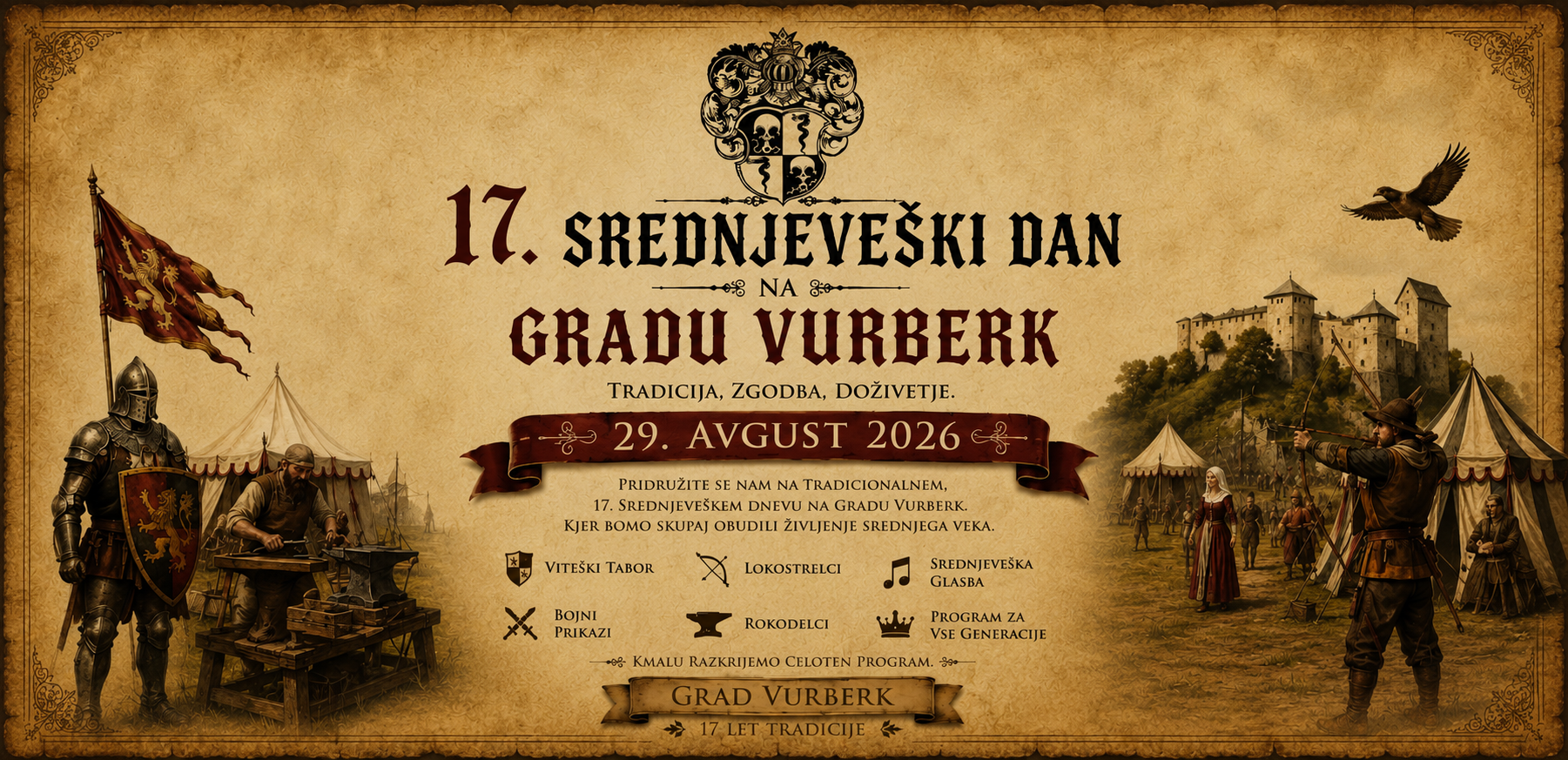 17. Srednjeveški dan na gradu Vurberk 17. Srednjeveški dan na gradu Vurberk