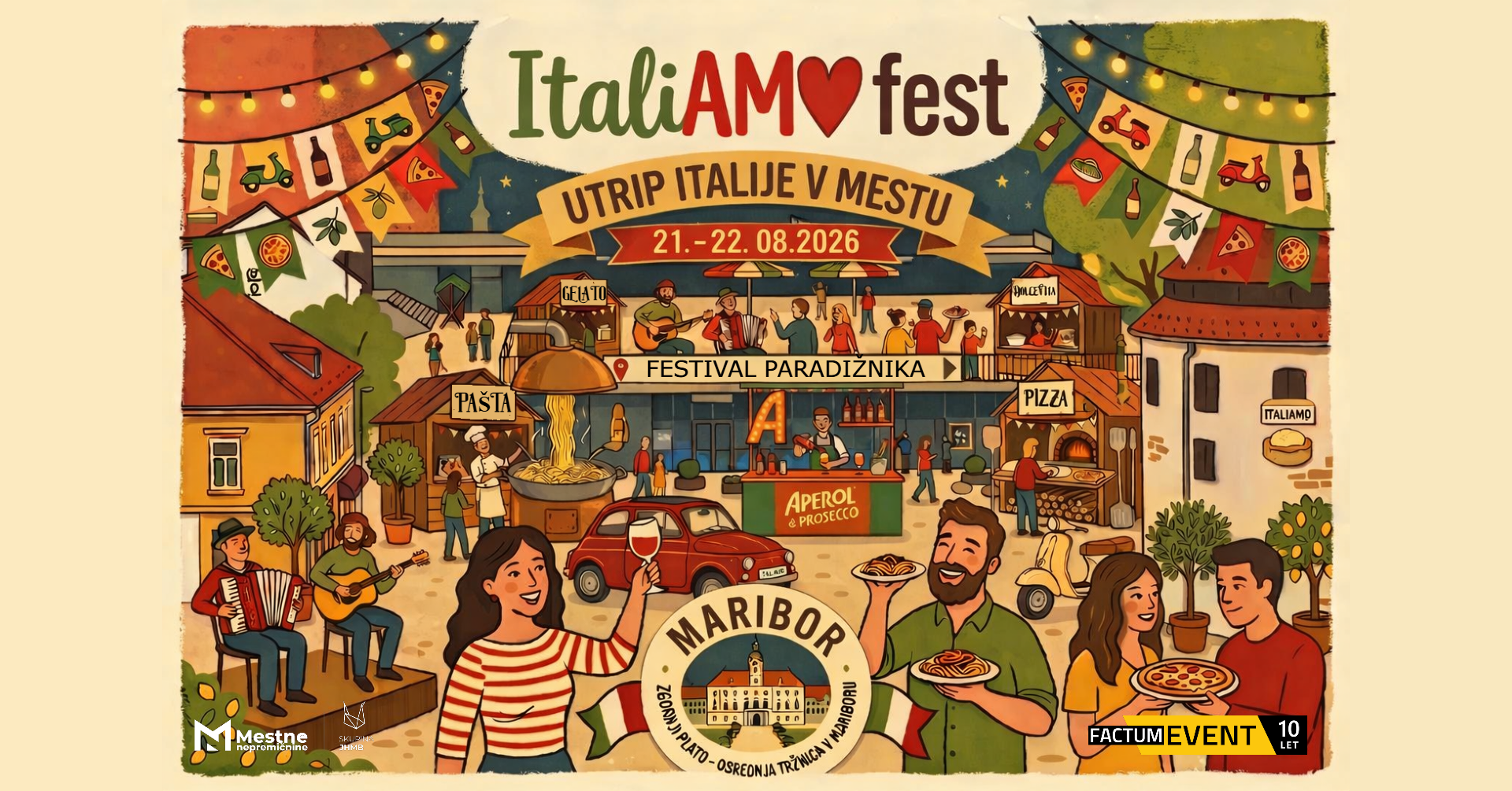 ItaliAMO Fest | Utrip Italije v Mariboru