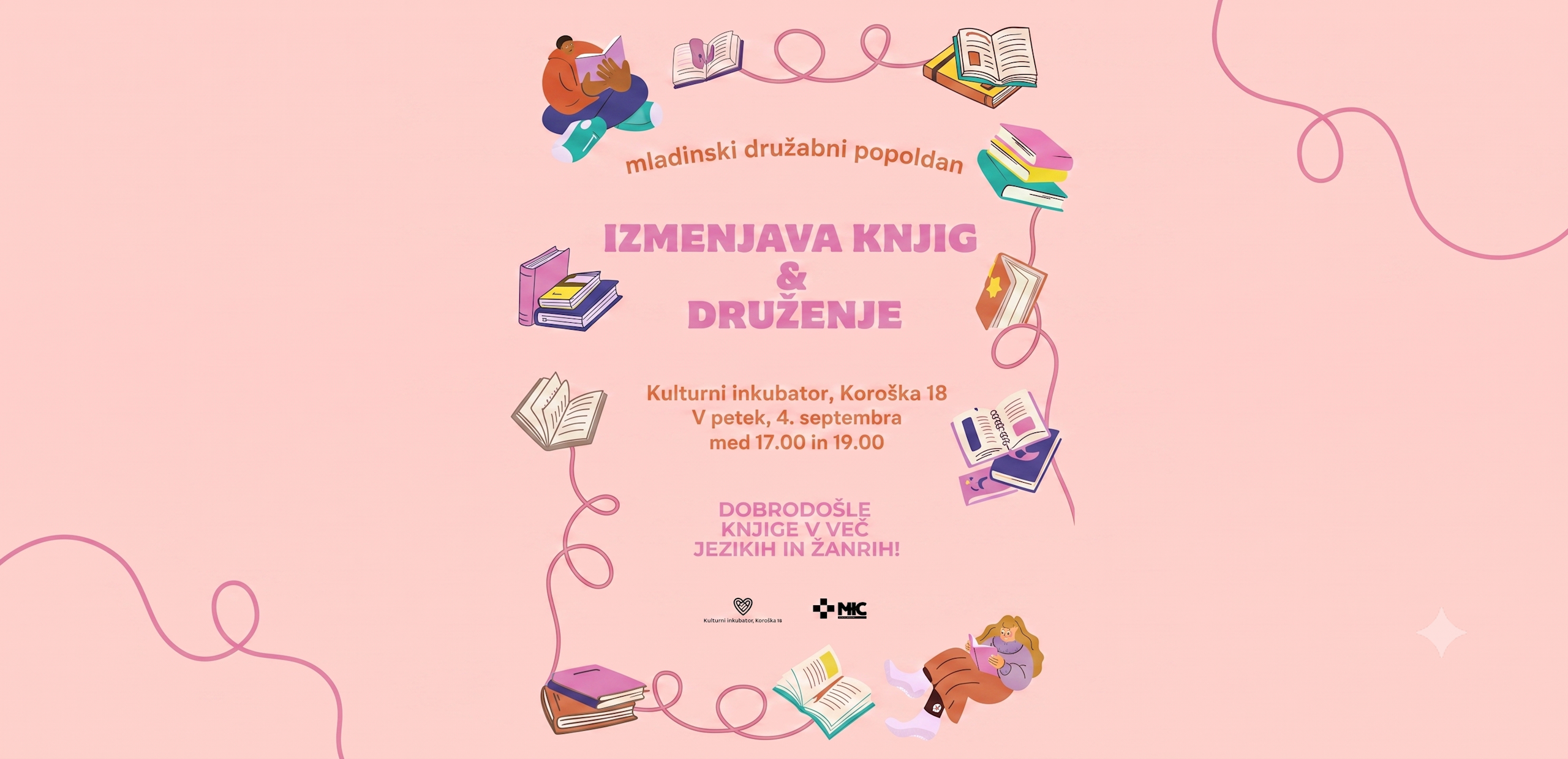 Izmenjevalnica knjig in druženje