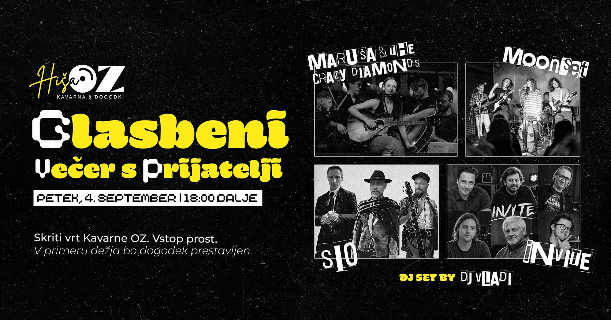 Glasbeni Večer s Prijatelji – Kavarna OZ Glasbeni Večer s Prijatelji – Kavarna OZ
