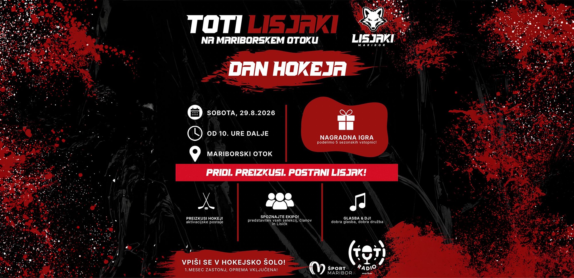 Toti Lisjaki na Mariborskem otoku Toti Lisjaki na Mariborskem otoku