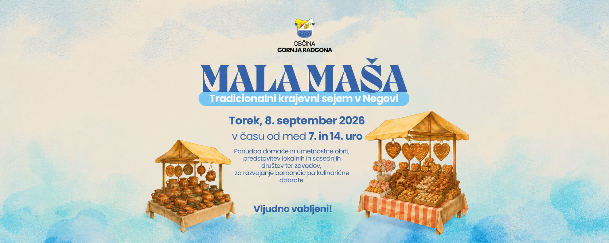 Tradicionalni krajevni sejem Mala maša v Negovi