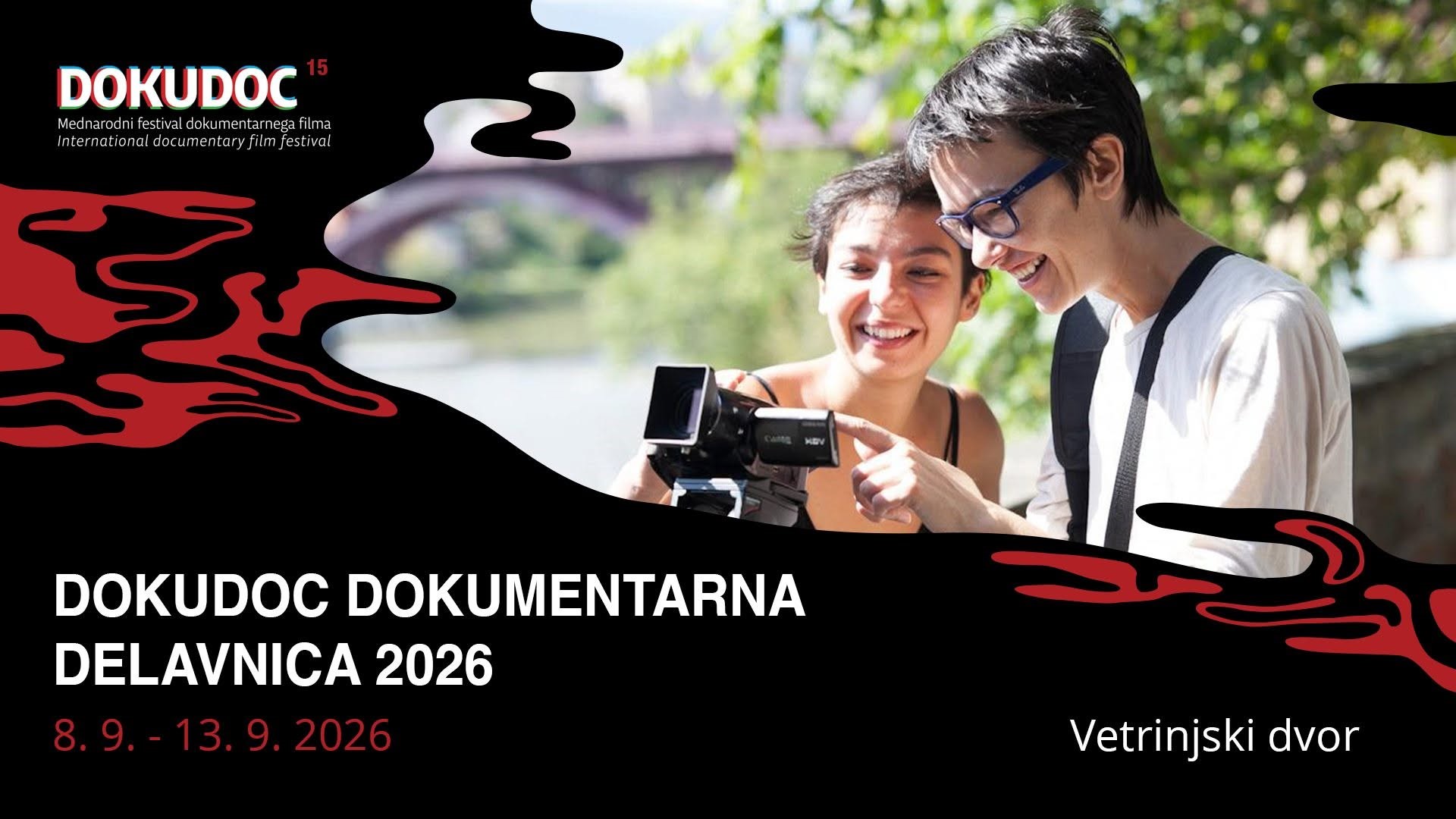 DOKUDOC dokumentarna delavnica 2026 DOKUDOC dokumentarna delavnica 2026