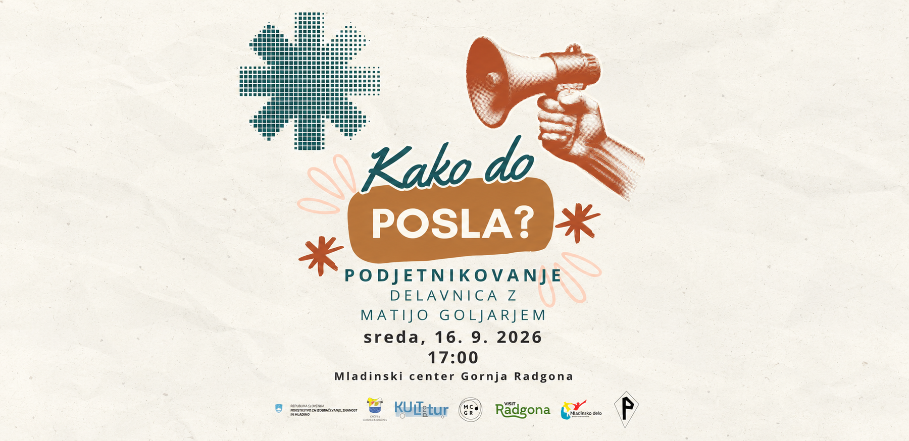 Podjetnikovanje: Delavnica z Matijo Goljarjem