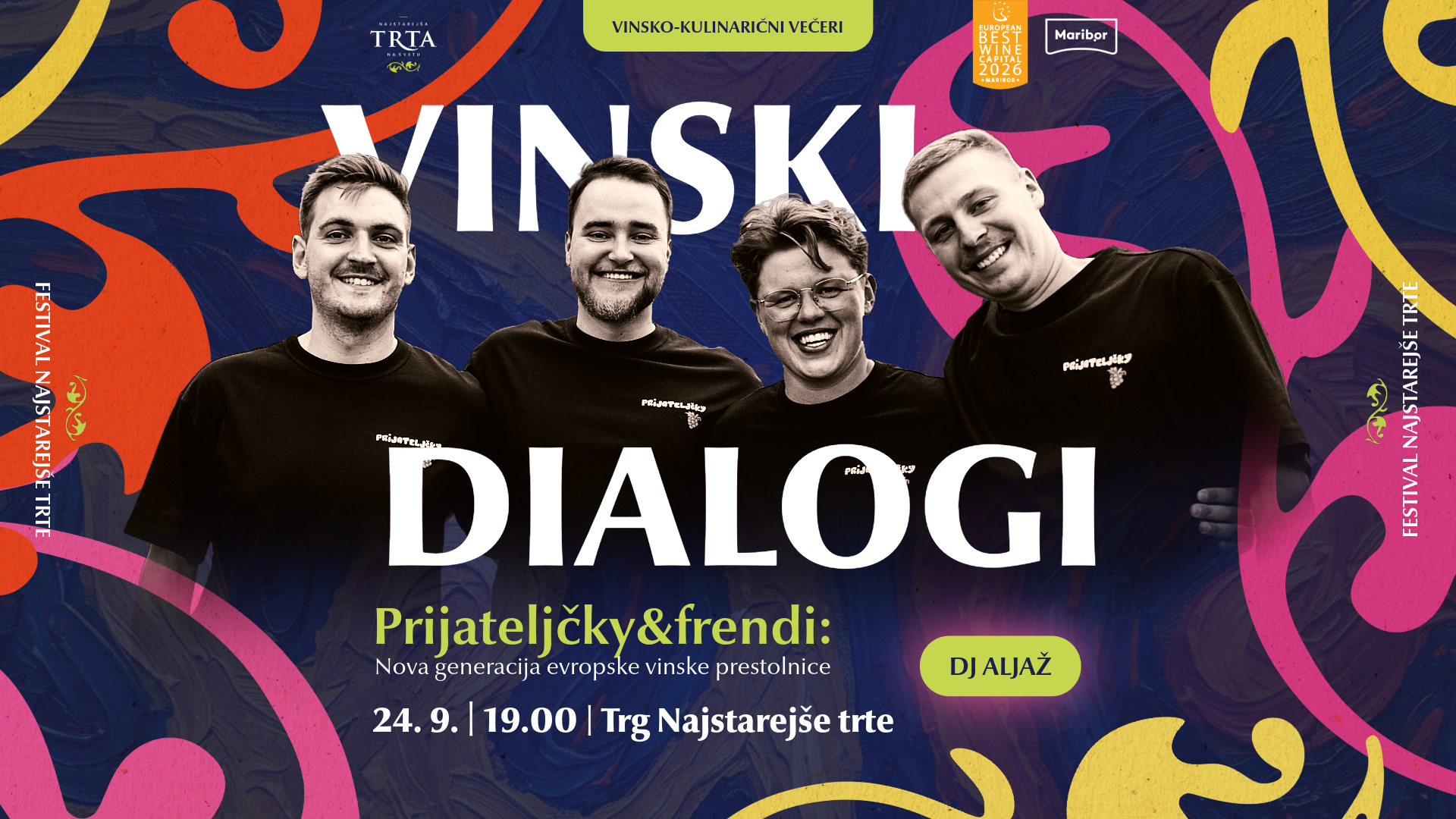 Vinski dialogi: Prijateljčky & frendi – Nova generacija evropske vinske prestolnice Vinski dialogi: Prijateljčky & frendi – Nova generacija evropske vinske prestolnice
