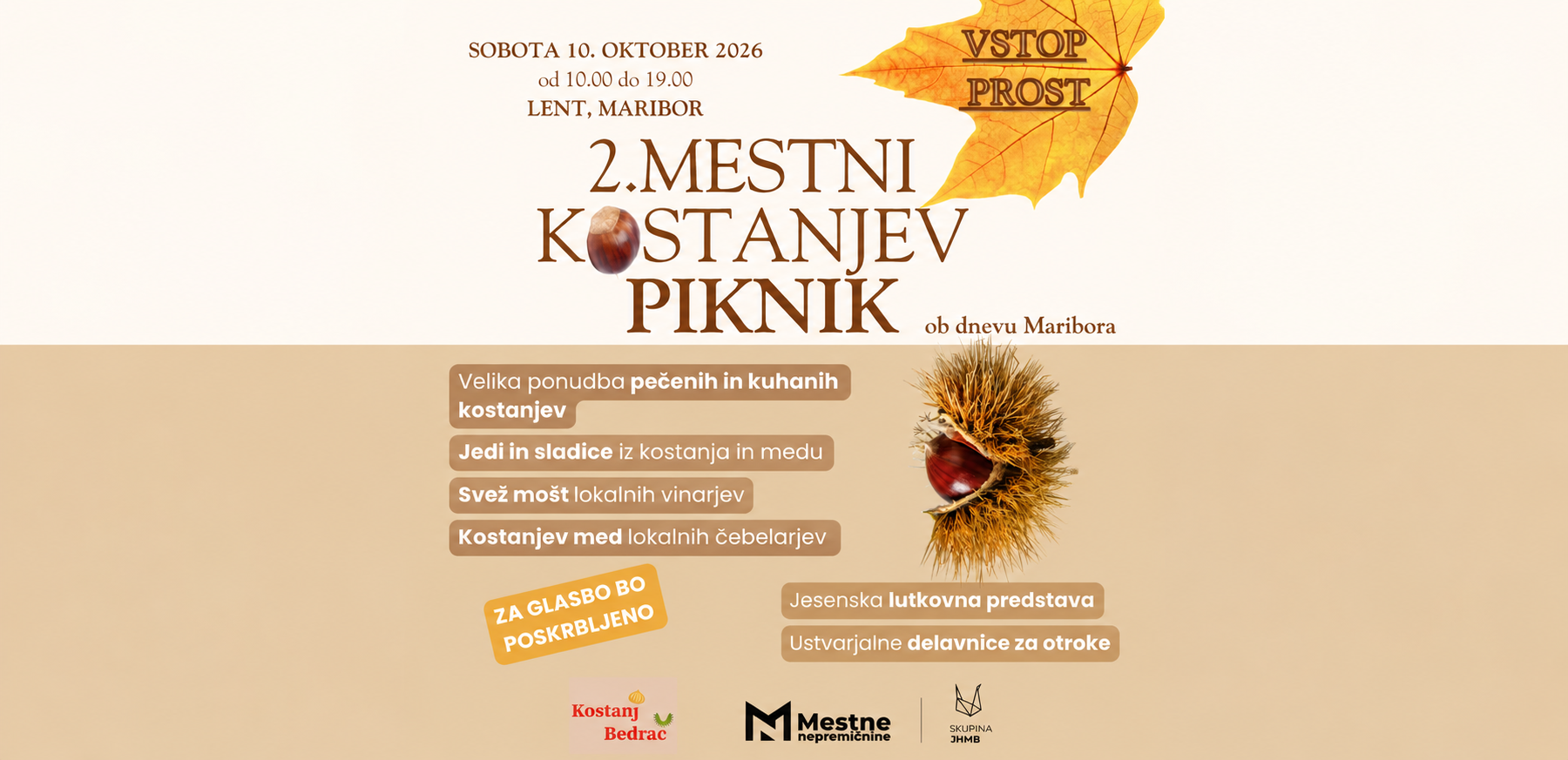 2. Mestni kostanjev piknik