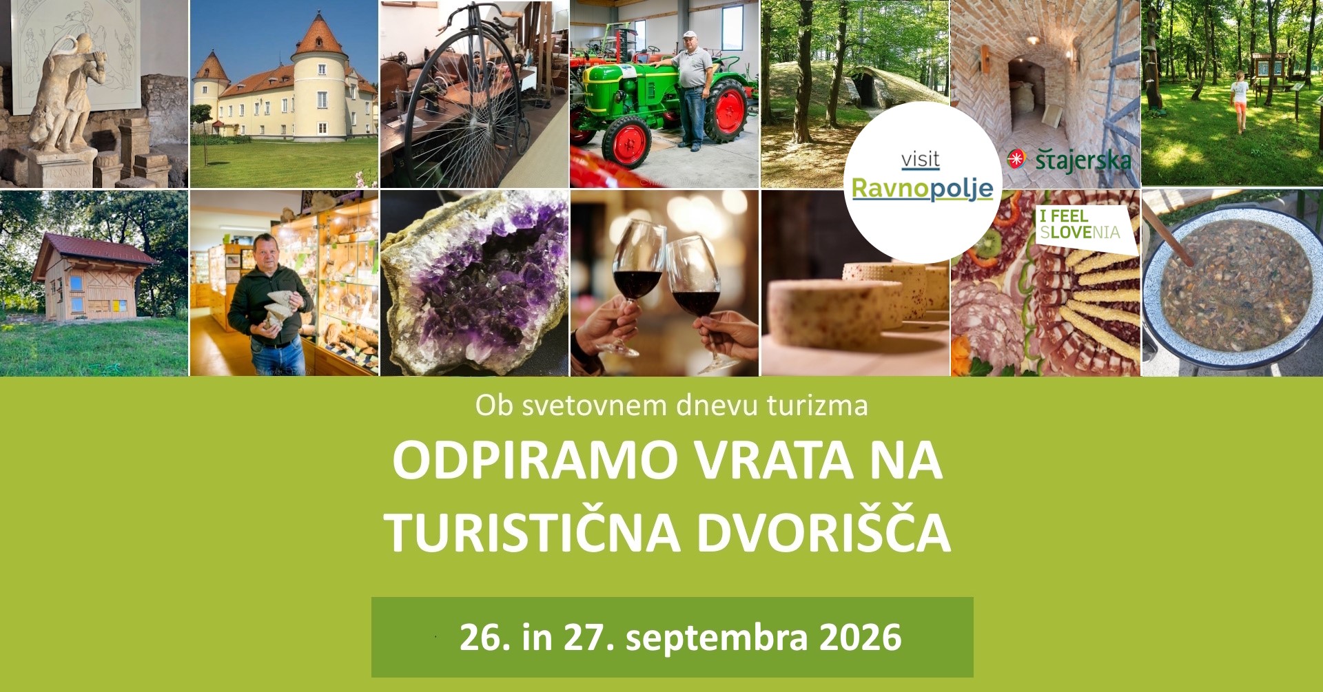 Odpiramo vrata na turistična dvorišča