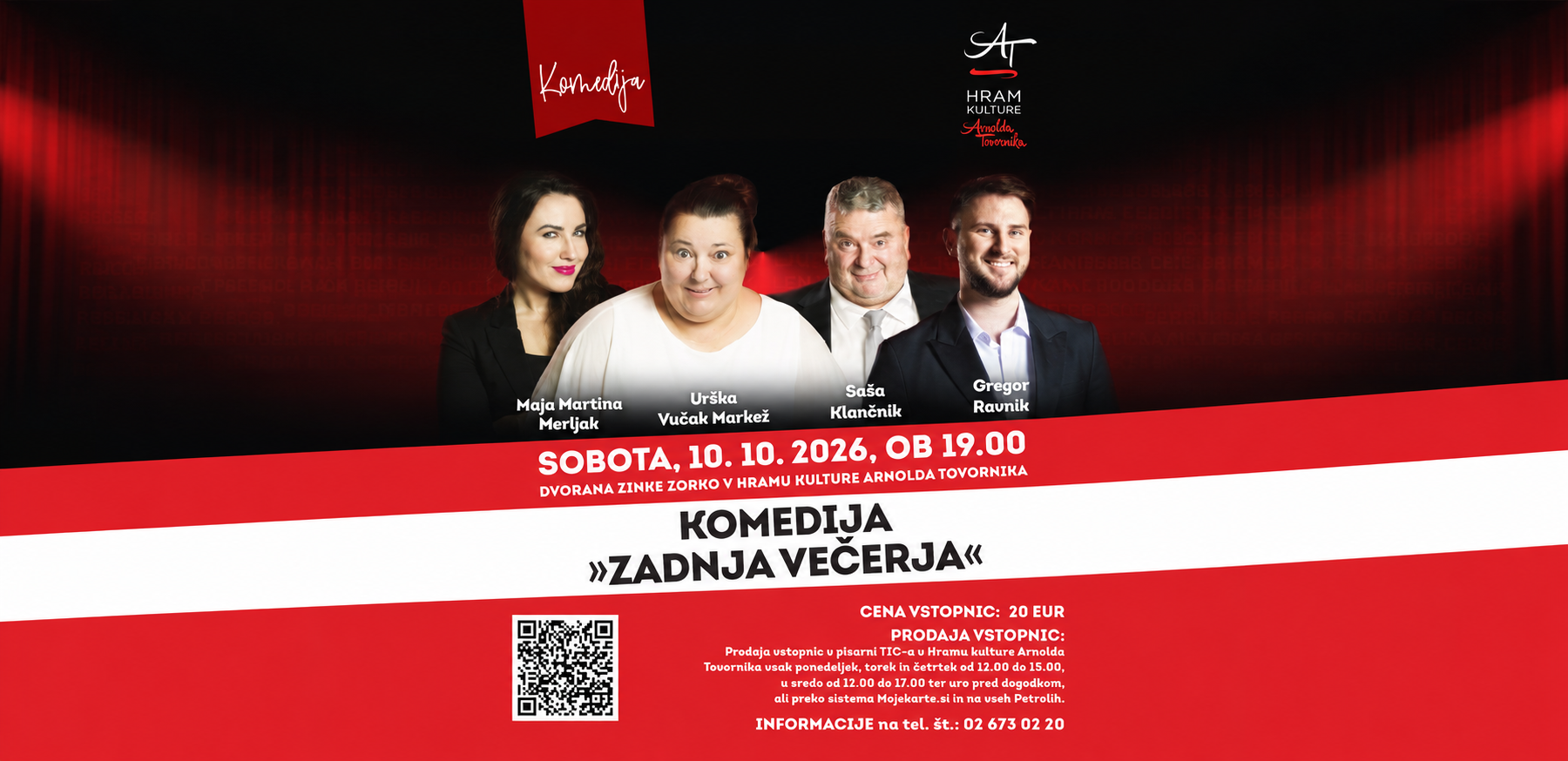 Komedija Zadnja Večerja Komedija Zadnja Večerja