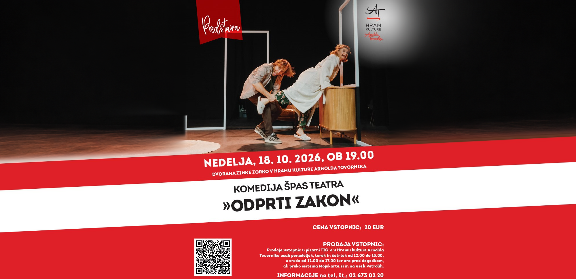 Komedija Špas Teatra: Odprti zakon Komedija Špas Teatra: Odprti zakon