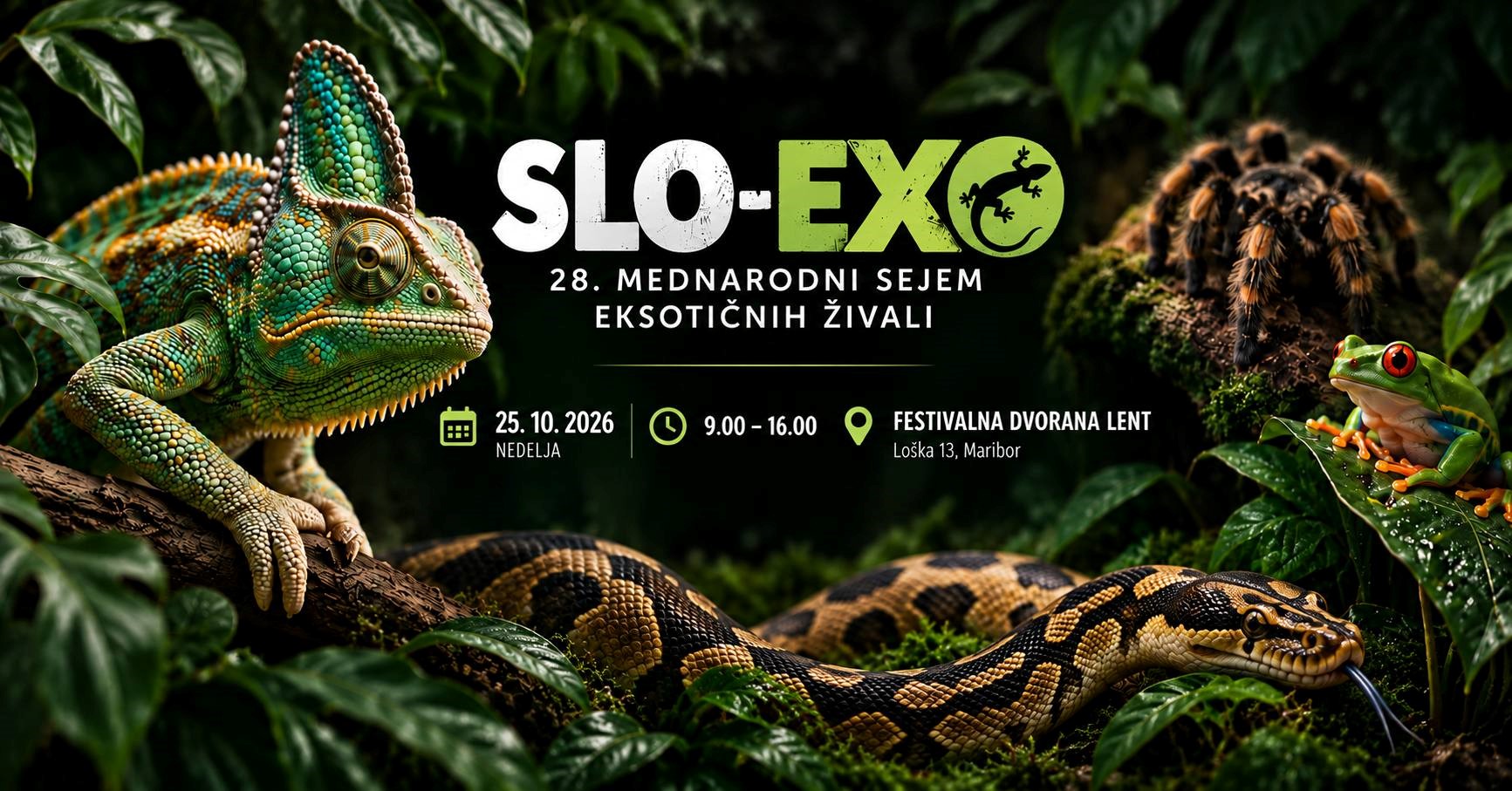 28. Mednarodni sejem eksotičnih živali SLO-EXO